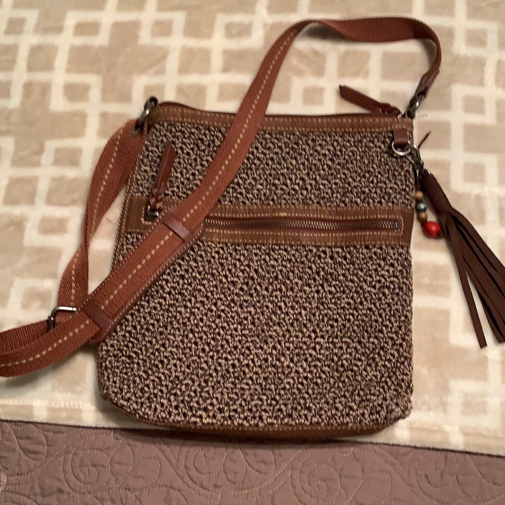 THE SAK crochet cross body like new carried maybe two times euc